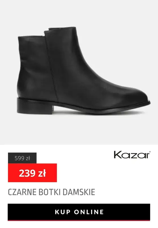 Kazar - gazetka promocyjna Do -60% extra sale od środy 03.11 do poniedziałku 08.11 - strona 2