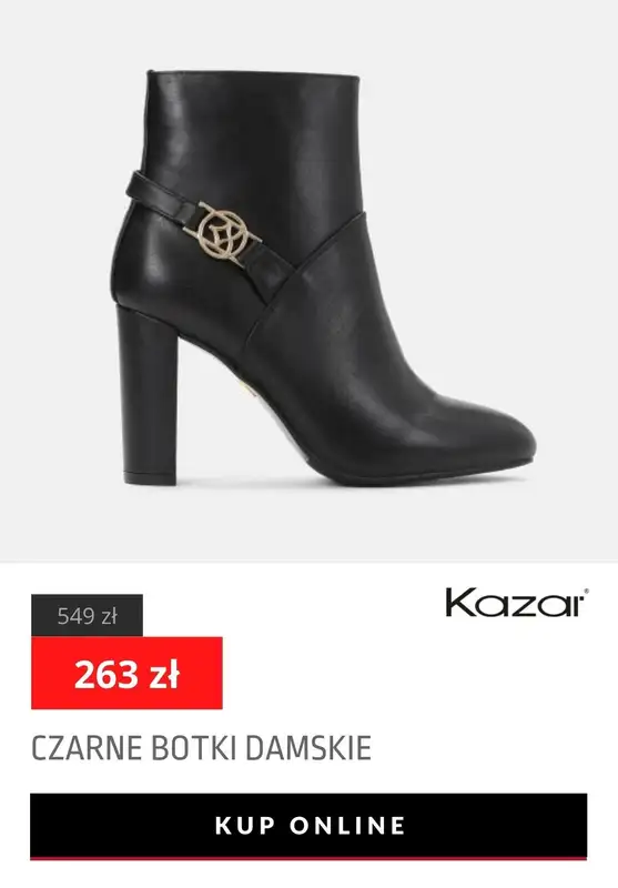 Kazar - gazetka promocyjna Do -60% extra sale od środy 03.11 do poniedziałku 08.11 - strona 5