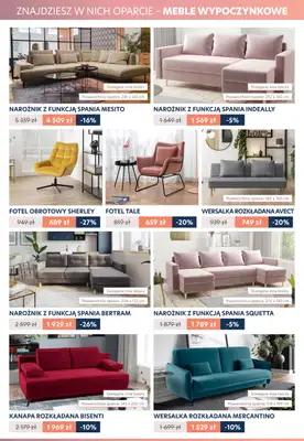 Selsey - gazetka promocyjna GAZETKA do -40% na meble i dodatki od piątku 05.11 do poniedziałku 06.12 - strona 7 Selsey - gazetka promocyjna GAZETKA do -40% na meble i dodatki od piątku 05.11 do poniedziałku 06.12 - strona 7