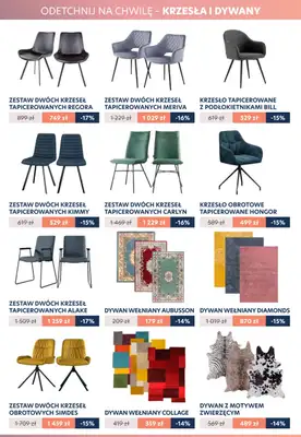 Selsey - gazetka promocyjna GAZETKA do -40% na meble i dodatki od piątku 05.11 do poniedziałku 06.12 - strona 4 Selsey - gazetka promocyjna GAZETKA do -40% na meble i dodatki od piątku 05.11 do poniedziałku 06.12 - strona 4