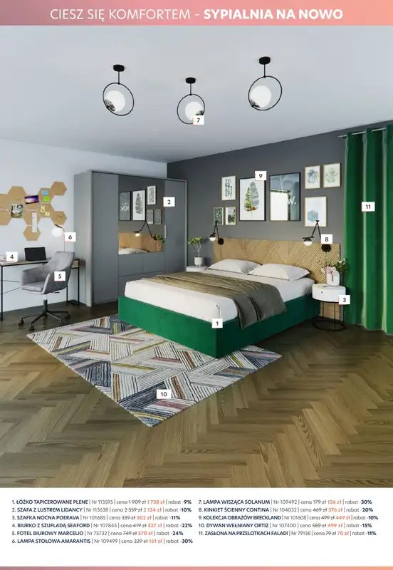Selsey - gazetka promocyjna GAZETKA do -40% na meble i dodatki od piątku 05.11 do poniedziałku 06.12 - strona 6