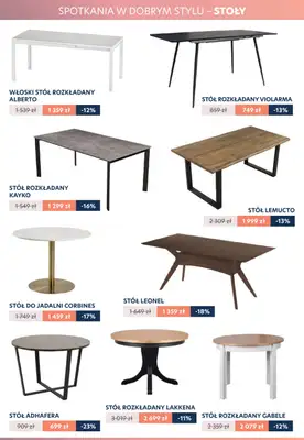 Selsey - gazetka promocyjna GAZETKA do -40% na meble i dodatki od piątku 05.11 do poniedziałku 06.12 - strona 5 Selsey - gazetka promocyjna GAZETKA do -40% na meble i dodatki od piątku 05.11 do poniedziałku 06.12 - strona 5