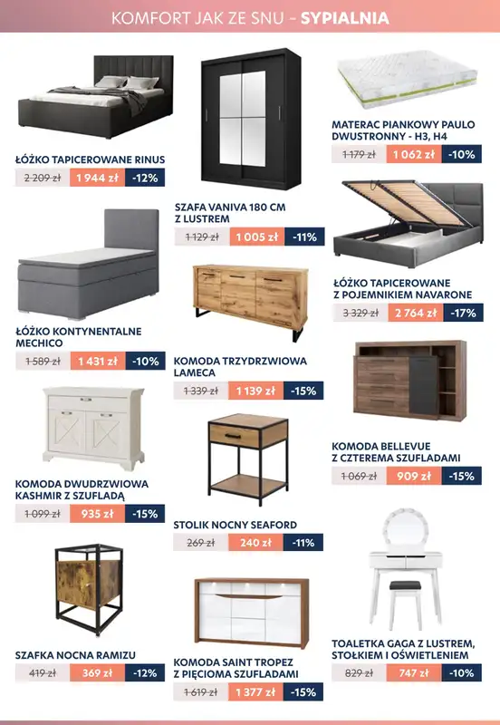 Selsey - gazetka promocyjna GAZETKA do -40% na meble i dodatki od piątku 05.11 do poniedziałku 06.12 - strona 2