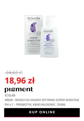 Drogeria Pigment - gazetka promocyjna -23% na markę Ecolab od piątku 05.11 do niedzieli 07.11 - strona 8 Drogeria Pigment - gazetka promocyjna -23% na markę Ecolab od piątku 05.11 do niedzieli 07.11 - strona 8