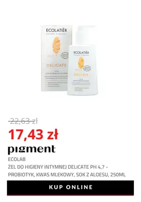 Drogeria Pigment - gazetka promocyjna -23% na markę Ecolab od piątku 05.11 do niedzieli 07.11 - strona 9 Drogeria Pigment - gazetka promocyjna -23% na markę Ecolab od piątku 05.11 do niedzieli 07.11 - strona 9