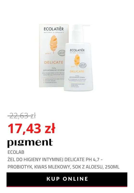 Drogeria Pigment - gazetka promocyjna -23% na markę Ecolab od piątku 05.11 do niedzieli 07.11 - strona 9