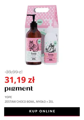 Drogeria Pigment - gazetka promocyjna -22% na produkty Yope od poniedziałku 08.11 do niedzieli 14.11 - strona 6 Drogeria Pigment - gazetka promocyjna -22% na produkty Yope od poniedziałku 08.11 do niedzieli 14.11 - strona 6