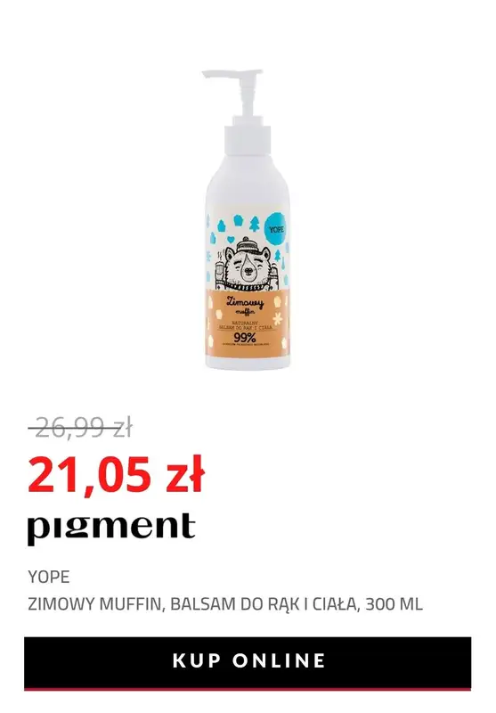 Drogeria Pigment - gazetka promocyjna -22% na produkty Yope od poniedziałku 08.11 do niedzieli 14.11 - strona 7