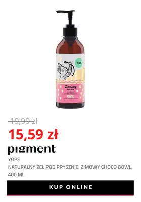 Drogeria Pigment - gazetka promocyjna -22% na produkty Yope od poniedziałku 08.11 do niedzieli 14.11 - strona 5 Drogeria Pigment - gazetka promocyjna -22% na produkty Yope od poniedziałku 08.11 do niedzieli 14.11 - strona 5