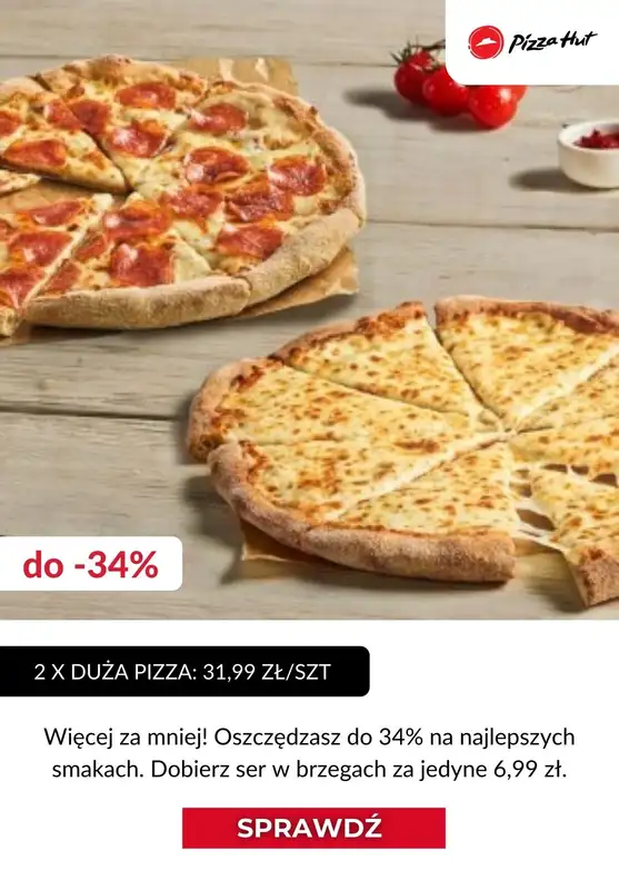 Pizza Hut - gazetka promocyjna Do -42% na pizze od wtorku 09.11  - strona 4