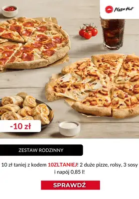 Pizza Hut - gazetka promocyjna Do -42% na pizze od wtorku 09.11  - strona 5 Pizza Hut - gazetka promocyjna Do -42% na pizze od wtorku 09.11  - strona 5