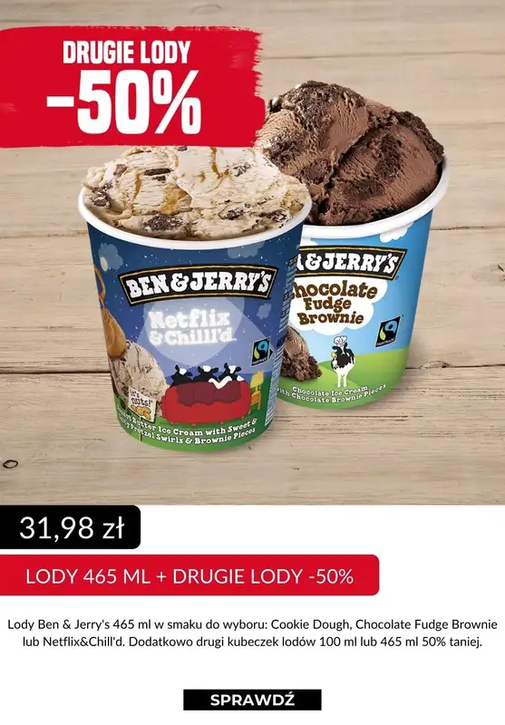 Pizza Hut - gazetka promocyjna -50% drugie lody Ben & Jerry's lub Pepsi Max od środy 17.11  - strona 2