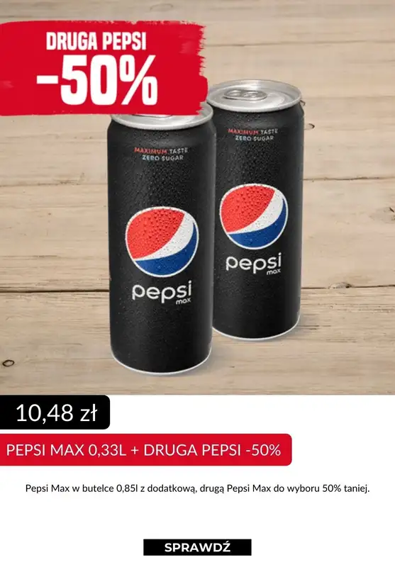 Pizza Hut - gazetka promocyjna -50% drugie lody Ben & Jerry's lub Pepsi Max od środy 17.11  - strona 5