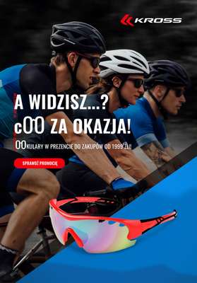 Kross - gazetka promocyjna Okulary rowerowe w prezencie do zakupów za min. 1999 zł od poniedziałku 29.11 do wtorku 30.11