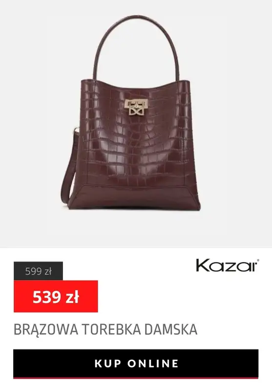 Kazar - gazetka promocyjna Do -50% na wyprzedaży od wtorku 14.12 do poniedziałku 20.12 - strona 6