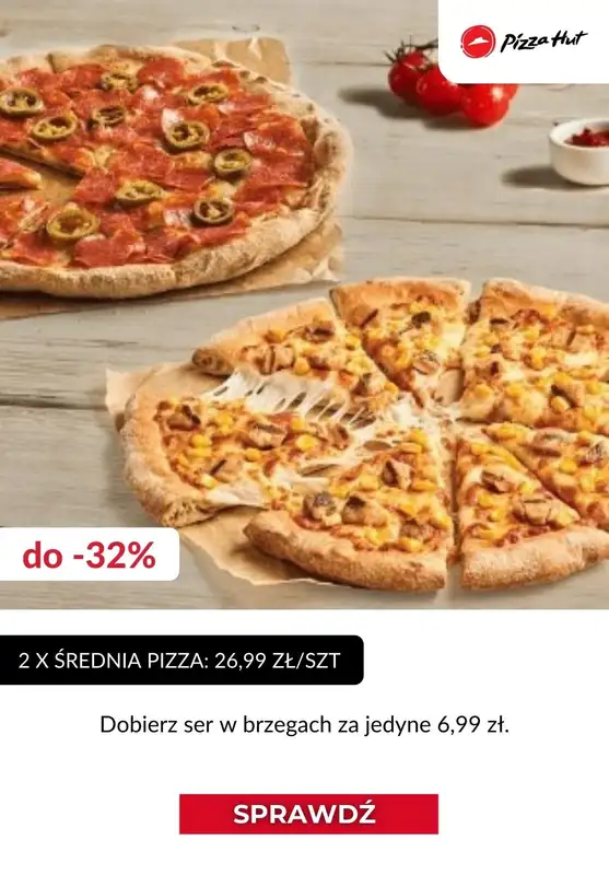 Pizza Hut - gazetka promocyjna Do -34% na pizze od czwartku 16.12  - strona 3