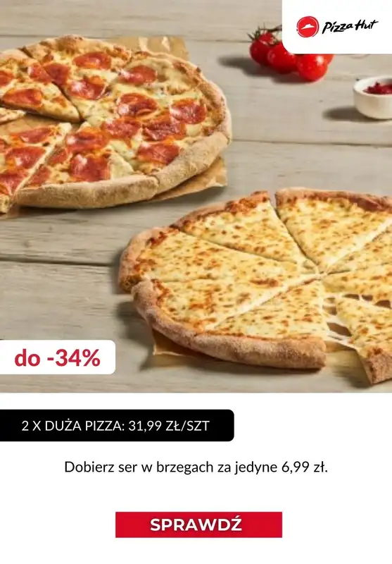 Pizza Hut - gazetka promocyjna Do -34% na pizze od czwartku 16.12  - strona 4