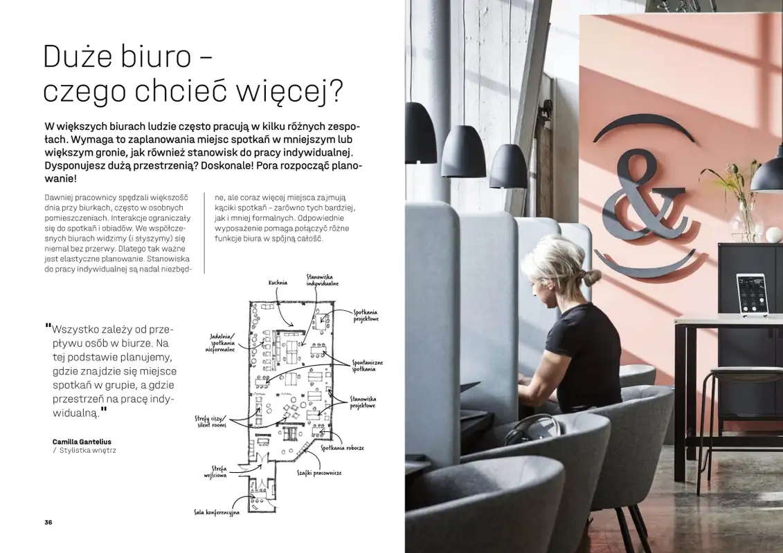 AJ Produkty - gazetka promocyjna Inspiracje biuro od środy 29.12 do soboty 30.04 - strona 36