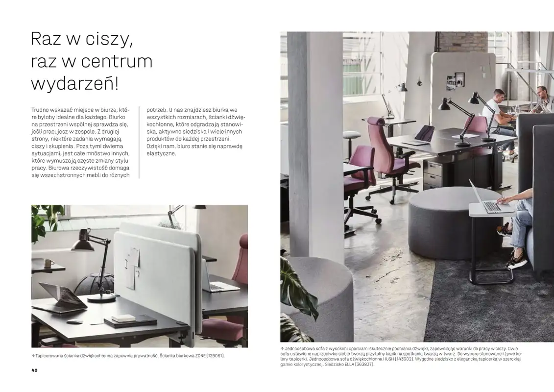 AJ Produkty - gazetka promocyjna Inspiracje biuro od środy 29.12 do soboty 30.04 - strona 40