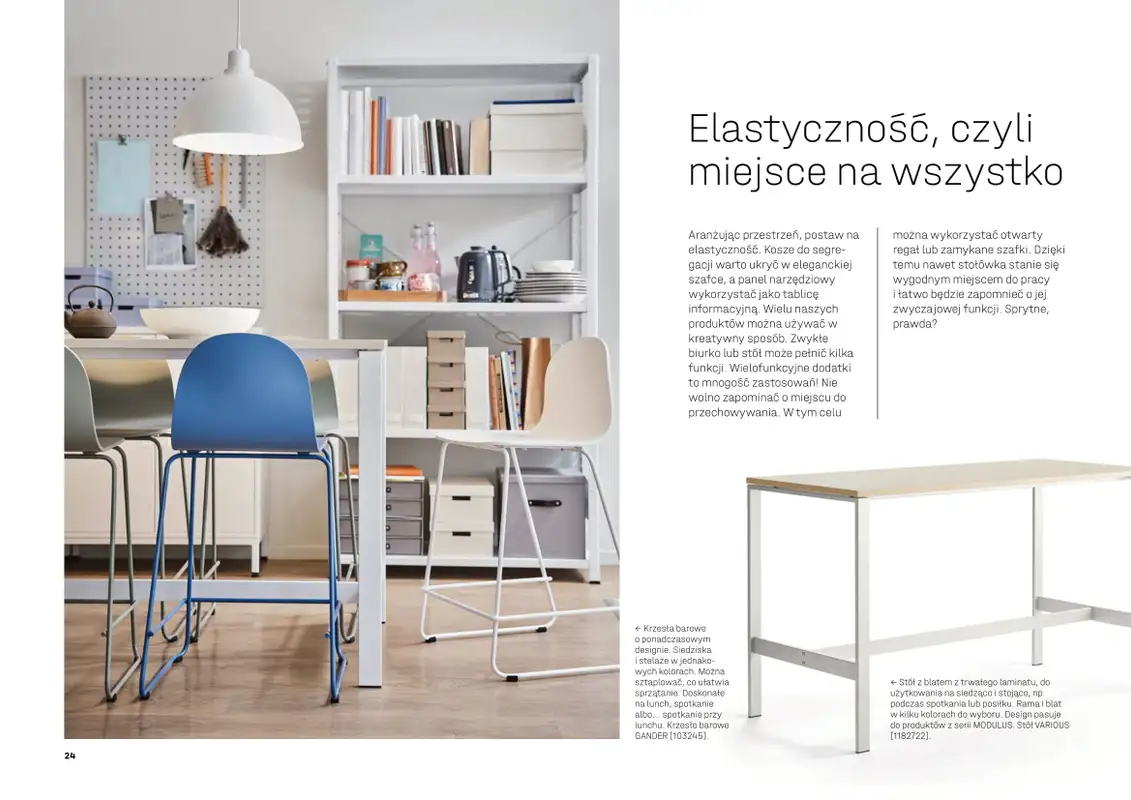 AJ Produkty - gazetka promocyjna Inspiracje biuro od środy 29.12 do soboty 30.04 - strona 24