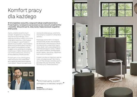 AJ Produkty - gazetka promocyjna Inspiracje biuro od środy 29.12 do soboty 30.04 - strona 2 AJ Produkty - gazetka promocyjna Inspiracje biuro od środy 29.12 do soboty 30.04 - strona 2