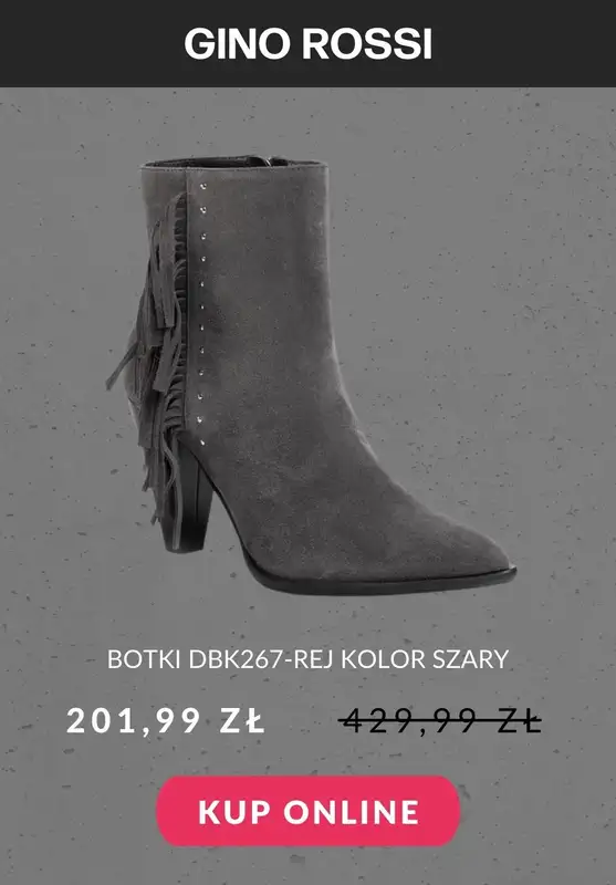 Gino Rossi - gazetka promocyjna Do -60% damskie obuwie od środy 12.01  - strona 2