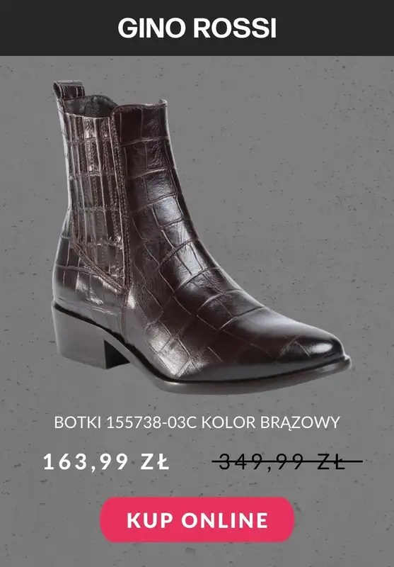 Gino Rossi - gazetka promocyjna Do -60% damskie obuwie od środy 12.01  - strona 8