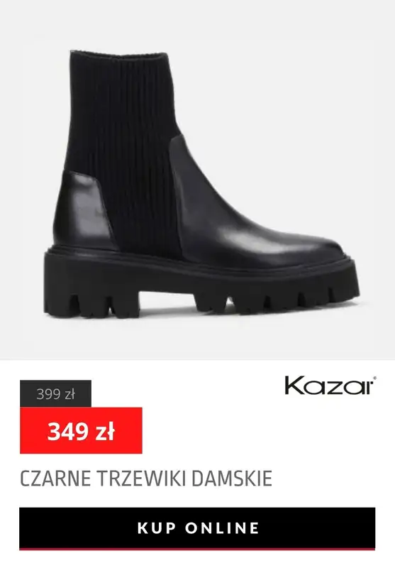 Kazar - gazetka promocyjna Do -60% na wyprzedaży od piątku 14.01  - strona 10