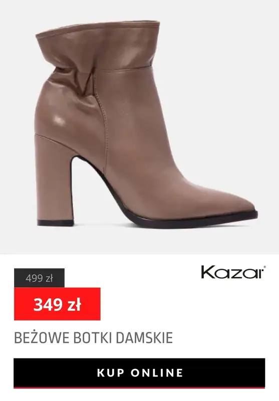 Kazar - gazetka promocyjna Do -60% na wyprzedaży od piątku 14.01  - strona 9