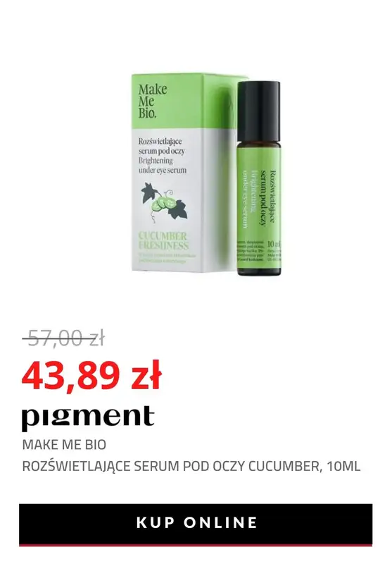Drogeria Pigment - gazetka promocyjna -23% na markę Make Me Bio od wtorku 18.01 do niedzieli 23.01 - strona 3