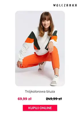 Wólczanka - gazetka promocyjna -20% EXTRA na wyprzedaż na następny produkt od poniedziałku 24.01 do niedzieli 30.01 - strona 5 Wólczanka - gazetka promocyjna -20% EXTRA na wyprzedaż na następny produkt od poniedziałku 24.01 do niedzieli 30.01 - strona 5