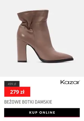 Kazar - gazetka promocyjna -20% na wszystkie produkty z wyprzedaży od środy 26.01 do poniedziałku 07.02 - strona 10