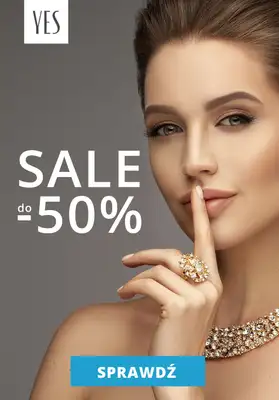 YES - gazetka promocyjna SALE do -50% od piątku 11.02 do czwartku 17.02 YES - gazetka promocyjna SALE do -50% od piątku 11.02 do czwartku 17.02