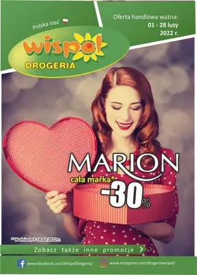 Drogeria Wispol - gazetka promocyjna Gazetka od wtorku 01.02 do poniedziałku 28.02