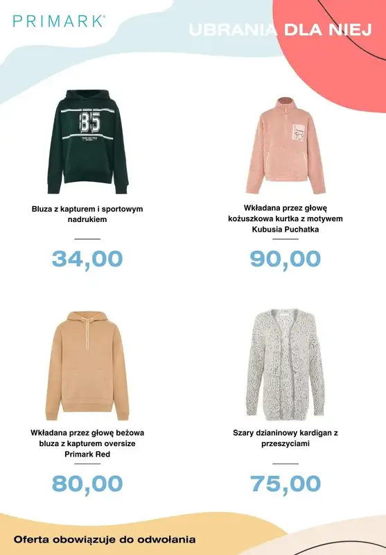 Primark - gazetka promocyjna Od 30 zł bluzy i swetry damskie od środy 16.02  - strona 5