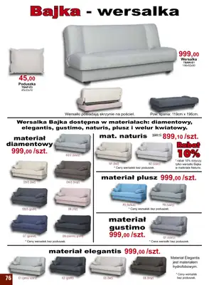 Bodzio - gazetka promocyjna Gazetka od czwartku 17.02 do czwartku 31.03 - strona 76 Bodzio - gazetka promocyjna Gazetka od czwartku 17.02 do czwartku 31.03 - strona 76