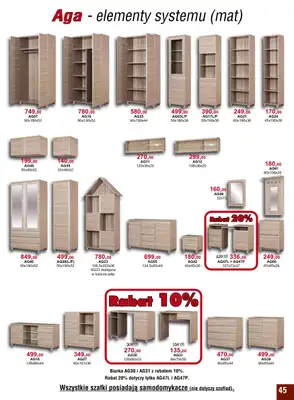 Bodzio - gazetka promocyjna Gazetka od czwartku 17.02 do czwartku 31.03 - strona 45 Bodzio - gazetka promocyjna Gazetka od czwartku 17.02 do czwartku 31.03 - strona 45