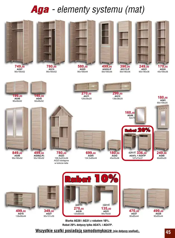 Bodzio - gazetka promocyjna Gazetka od czwartku 17.02 do czwartku 31.03 - strona 45