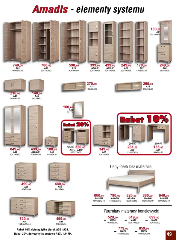 Bodzio - gazetka promocyjna Gazetka od czwartku 17.02 do czwartku 31.03 - strona 49