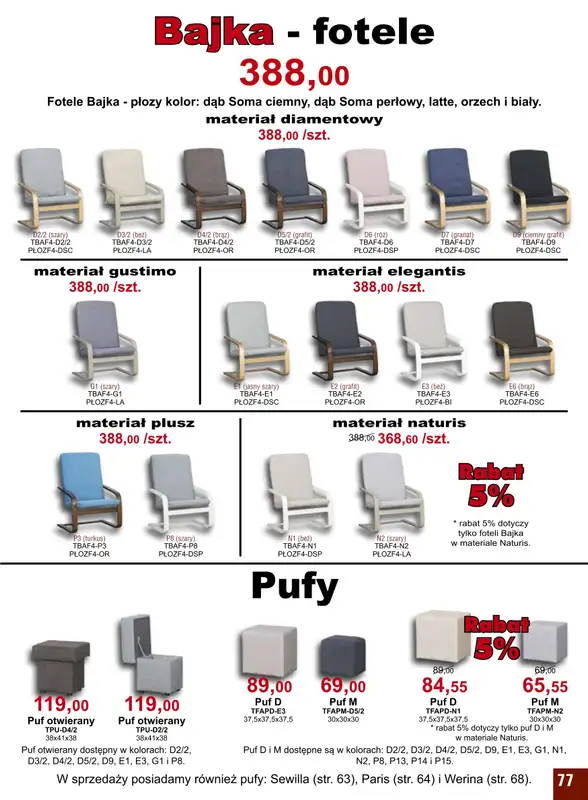 Bodzio - gazetka promocyjna Gazetka od czwartku 17.02 do czwartku 31.03 - strona 77