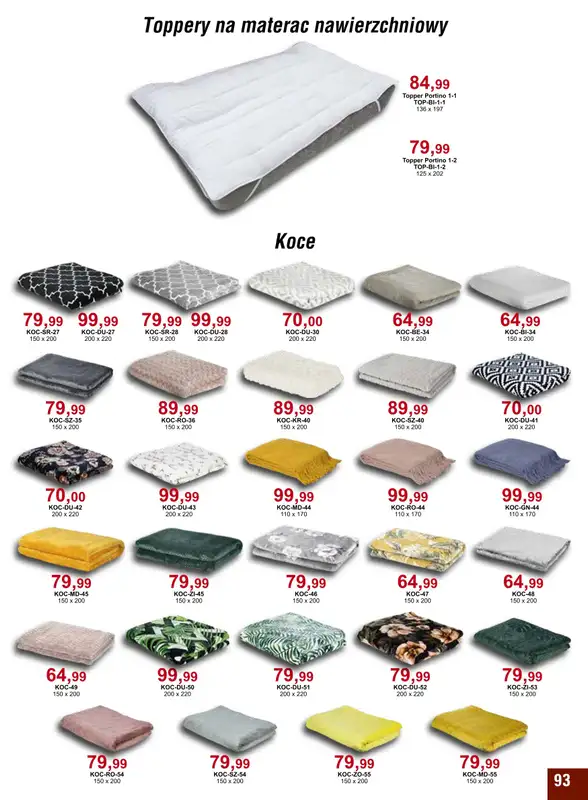 Bodzio - gazetka promocyjna Gazetka od czwartku 17.02 do czwartku 31.03 - strona 93