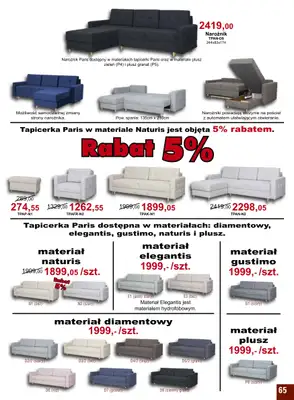 Bodzio - gazetka promocyjna Gazetka od czwartku 17.02 do czwartku 31.03 - strona 65 Bodzio - gazetka promocyjna Gazetka od czwartku 17.02 do czwartku 31.03 - strona 65