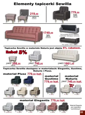 Bodzio - gazetka promocyjna Gazetka od czwartku 17.02 do czwartku 31.03 - strona 63 Bodzio - gazetka promocyjna Gazetka od czwartku 17.02 do czwartku 31.03 - strona 63