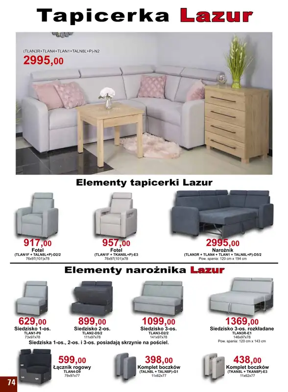 Bodzio - gazetka promocyjna Gazetka od czwartku 17.02 do czwartku 31.03 - strona 74