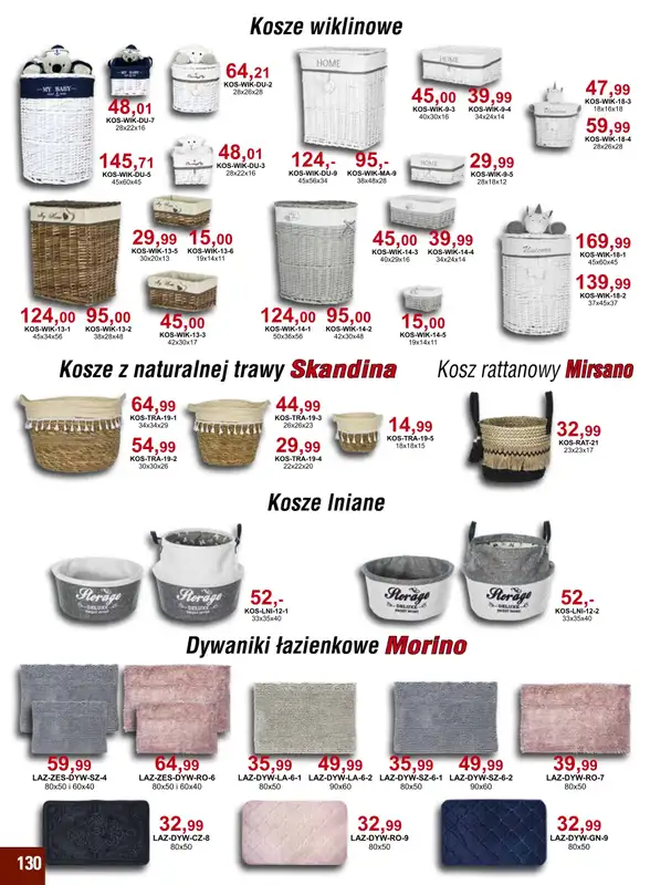 Bodzio - gazetka promocyjna Gazetka od czwartku 17.02 do czwartku 31.03 - strona 130