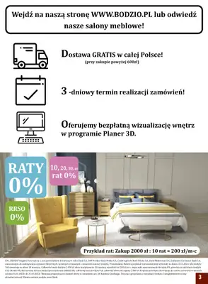 Bodzio - gazetka promocyjna Gazetka od czwartku 17.02 do czwartku 31.03 - strona 3 Bodzio - gazetka promocyjna Gazetka od czwartku 17.02 do czwartku 31.03 - strona 3