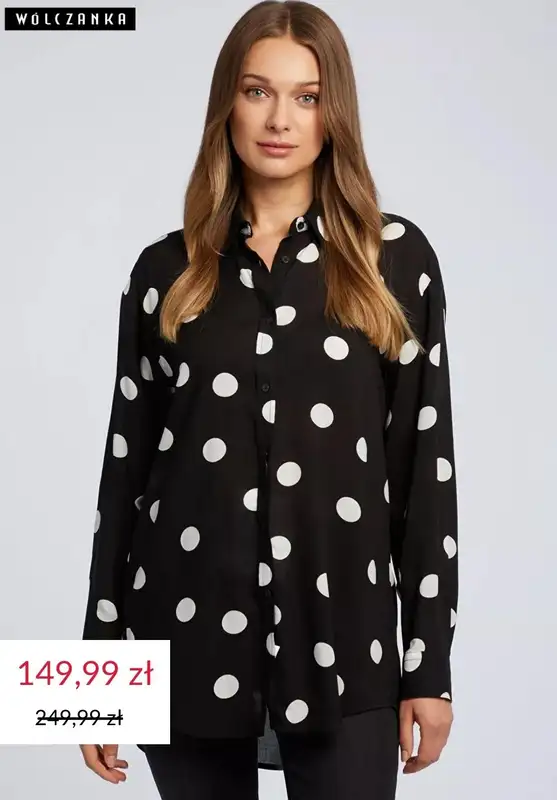 Wólczanka - gazetka promocyjna Koszule damskie od 99,99 zł od środy 23.02  - strona 4