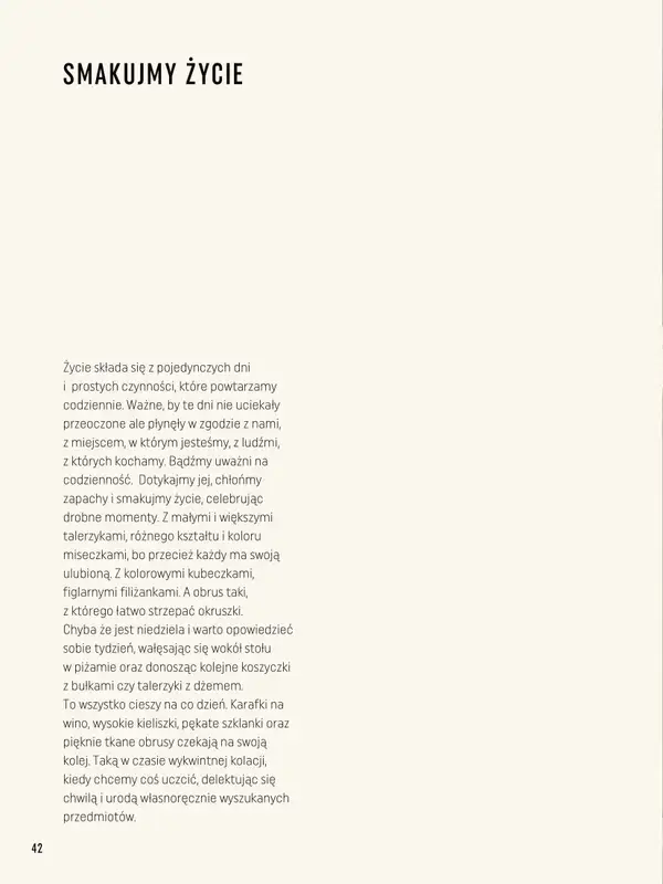 VOX - gazetka promocyjna Katalog Dekoracje I artykuły wyposażenia wnętrz od czwartku 10.03  - strona 42