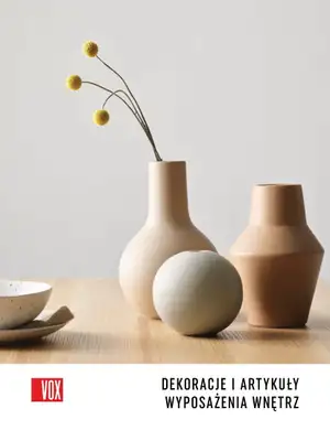 VOX - gazetka promocyjna Katalog Dekoracje I artykuły wyposażenia wnętrz od czwartku 10.03 