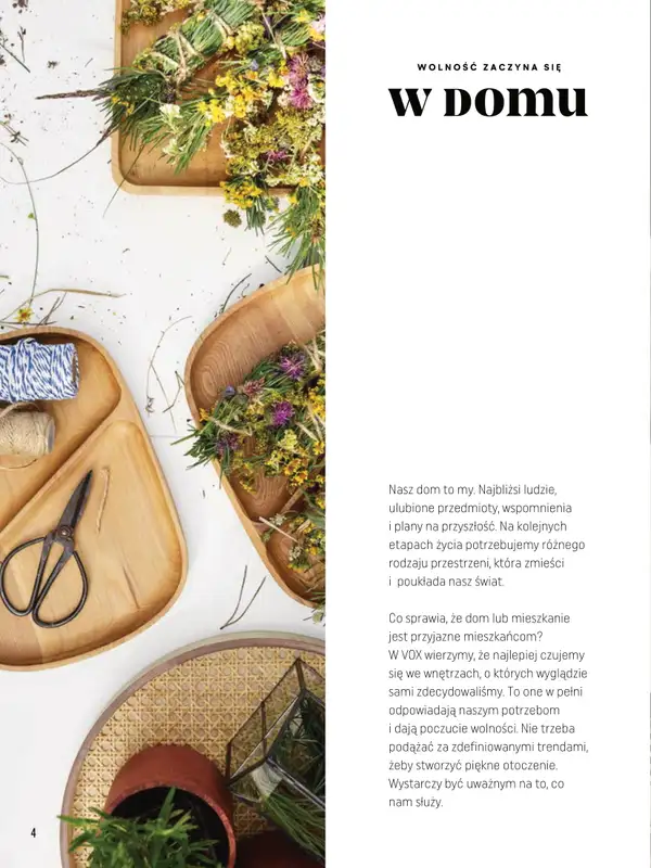 VOX - gazetka promocyjna Katalog Dekoracje I artykuły wyposażenia wnętrz od czwartku 10.03  - strona 4